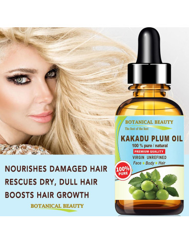 Aceite de Ciruela KAKADU 100% Puro 15 ml Prensado en Frío