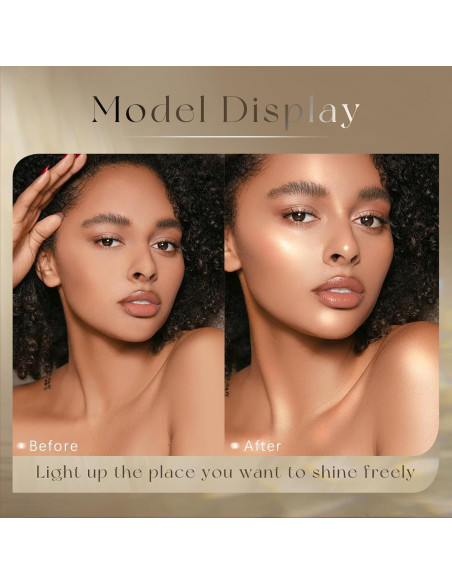 Spray Brillo Corporal HOSAILY 60ML Oro Rosa Hidratante