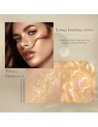 Spray Brillo Corporal HOSAILY 60ML Oro Rosa Hidratante