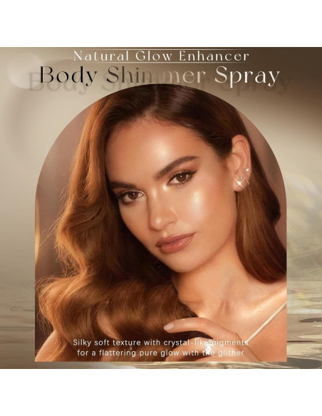 Spray Brillo Corporal HOSAILY 60ML Oro Rosa Hidratante