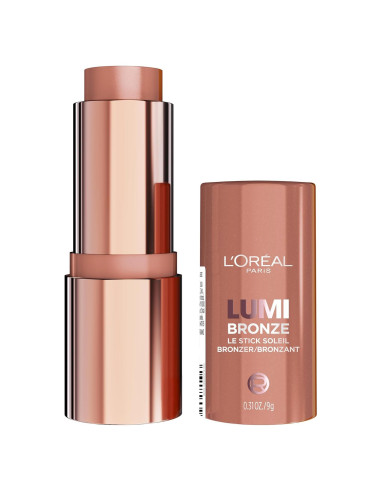 Bronceador Stick L'Oreal Paris Lumi Bronze 100 Rosado 28g