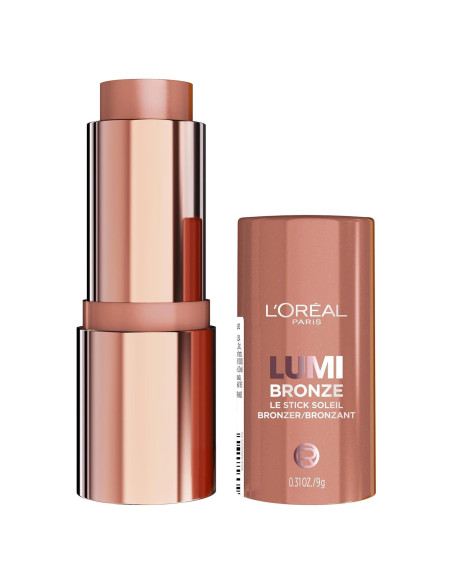 Bronceador Stick L'Oreal Paris Lumi Bronze 100 Rosado 28g