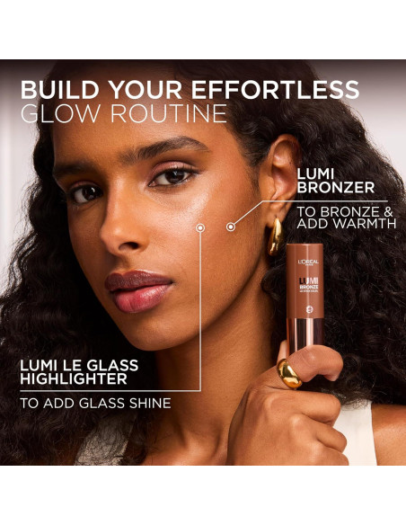 Bronceador Stick L'Oreal Paris Lumi Bronze 100 Rosado 28g