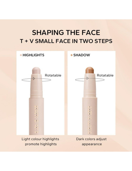 Palos de Contorno y Brillo UOCK 2 en 1 - 1.13g