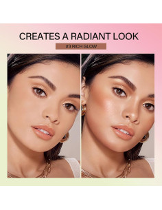 Barra de Contorno en Crema MEICOLY 55g - Brillo Rico, Resistente al Agua 2