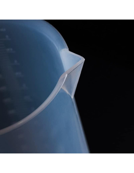 4 Tazas Plásticas Graduadas 100ml CRAZY ELF - Medición Cocina