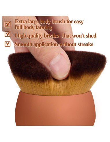 Set de Aplicador de Guantes de Autotanning 6 Piezas Acellegic