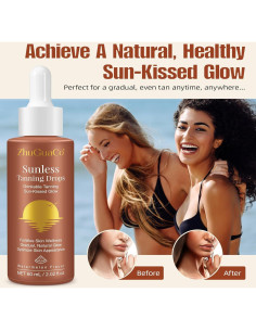 Gotas de bronceado sin sol bebibles ZhuGuaCo 89.86g 2