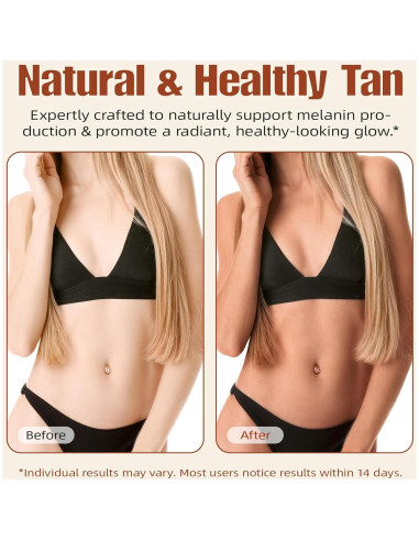 Gotas de bronceado sin sol bebibles ZhuGuaCo 89.86g