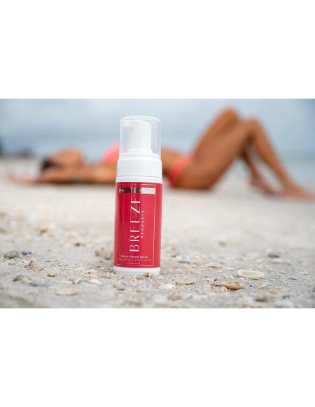 Autobronceador Mousse Profesional Breeze Marrón Café 119g con Mitón