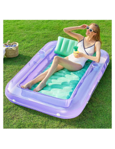 Flotador Inflable Sloosh Grande 177.8x116.8cm con Almohada