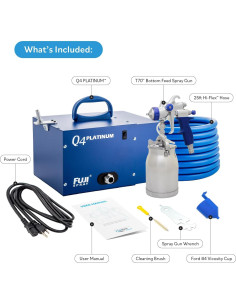 Sistema de Pulverización Fuji Spray 3004-T70 Q4 PLATINUM 0.95L 2