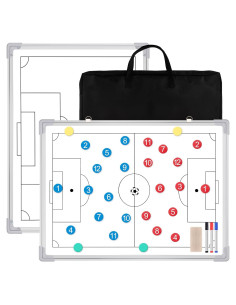 Pizarra Táctica de Fútbol Magnética Dunzoom 45.72x30.48cm