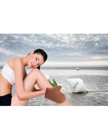 Guante de bronceado OURJIA de terciopelo suave 21.6x16.5cm