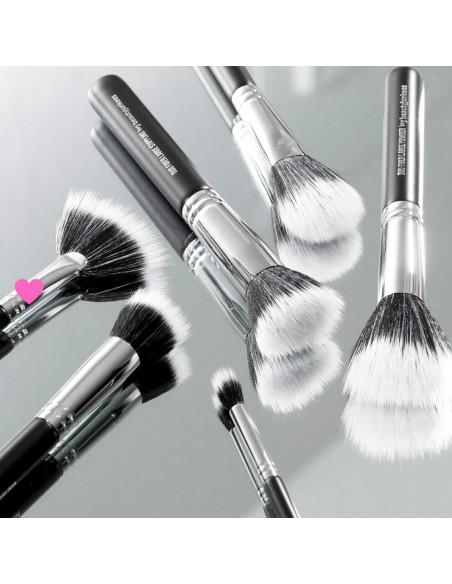 Brocha de Maquillaje Fan Highlighter Beauty Junkees 19.8cm