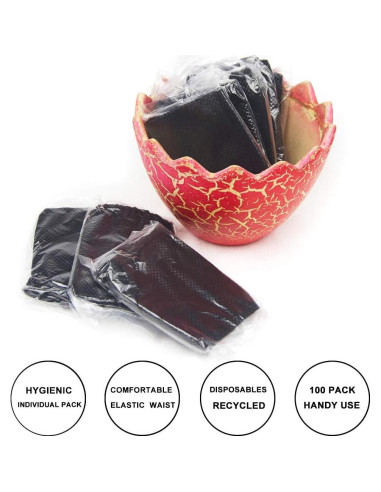 Bragas Desechables de Tanga RXYLINK para Bronceado - 100 Piezas