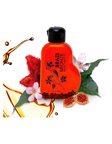 Aceite Bronceador Orgánico Brazi Bronze 85g - Vegano y Natural