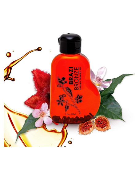 Aceite Bronceador Orgánico Brazi Bronze 85g - Vegano y Natural