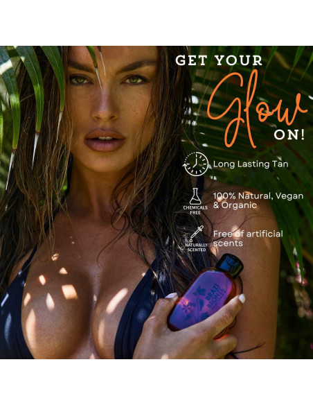 Aceite Bronceador Orgánico Brazi Bronze 85g - Vegano y Natural