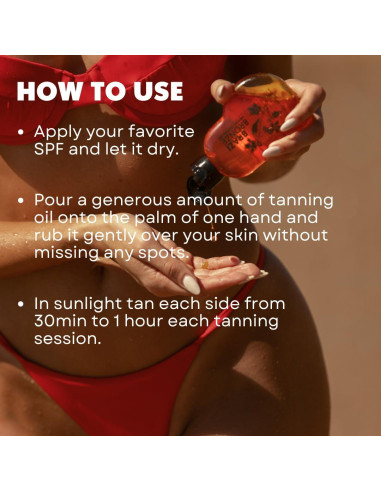 Aceite Bronceador Orgánico Brazi Bronze 85g - Vegano y Natural