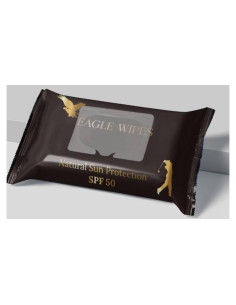 Toallitas Hidratantes SPF 50 Eagle Wipes Biodegradables 164g