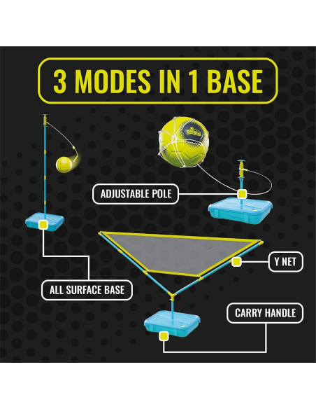 Juego de Tetherball Swingball 5 en 1 - Portátil para Niños y Adultos