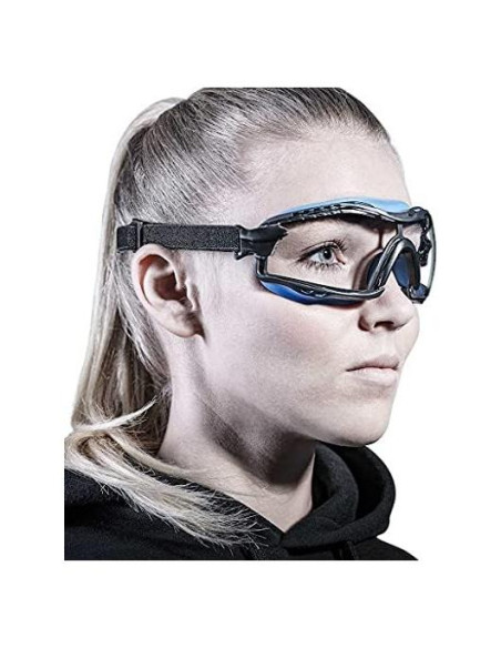 Gafas de Seguridad SolidWork Anti-Niebla Lente Transparente