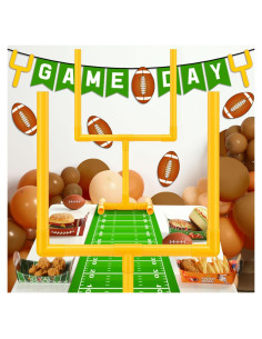 Centro de Mesa de Fútbol VioraWhite 50x30 cm - 2 Pcs Decoración