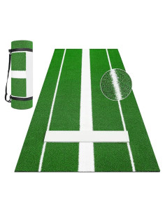 Alfombra de Lanzamiento de Softbol Awjaisca 91.5x305 cm Antideslizante