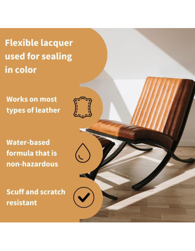 Acabado de Cuero Brillante Furniture Clinic 250 ml - Protección y Sellado