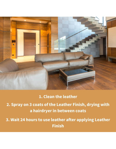 Acabado de Cuero Brillante Furniture Clinic 250 ml - Protección y Sellado