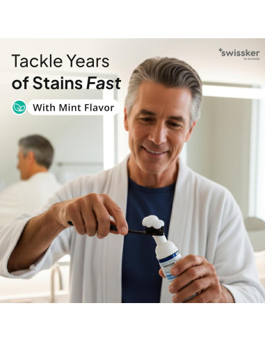 Espuma Blanqueadora de Dientes Swissklip ShineFoam 3x47.9g