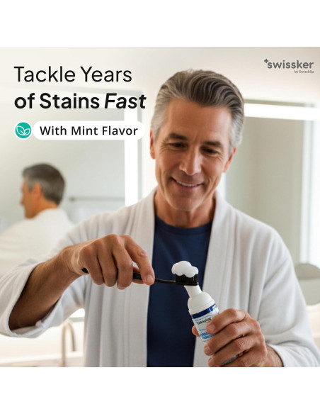 Espuma Blanqueadora de Dientes Swissklip ShineFoam 3x47.9g