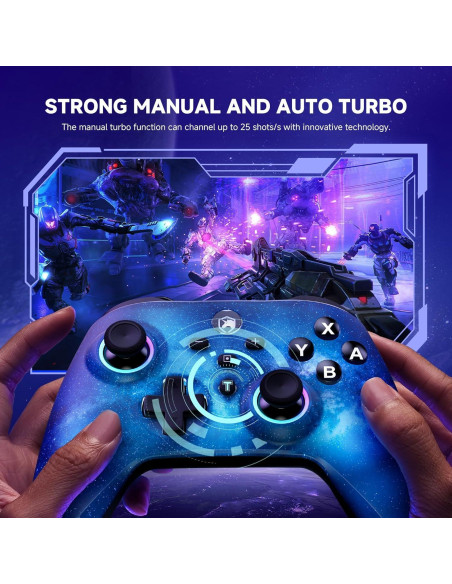 Controlador Inalámbrico ECHTPower Switch Pro Azul Estrellado