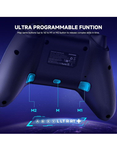 Controlador Inalámbrico ECHTPower Switch Pro Azul Estrellado