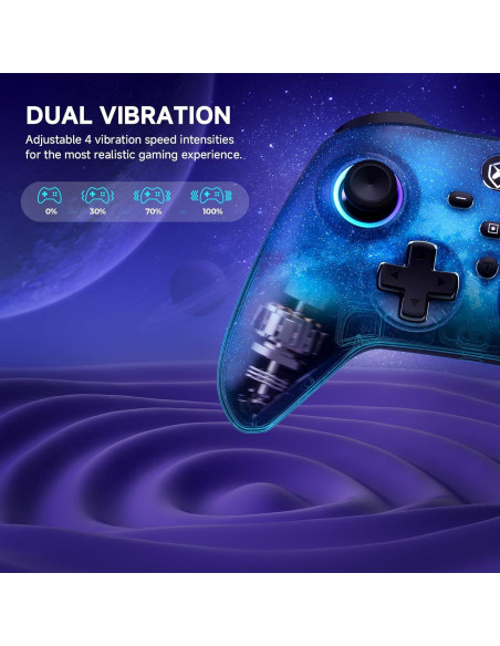 Controlador Inalámbrico ECHTPower Switch Pro Azul Estrellado