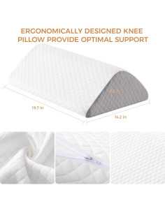 Cojín en Cuña para Rodillas Ganondorf 16 cm - Soporte Ergonómico 2