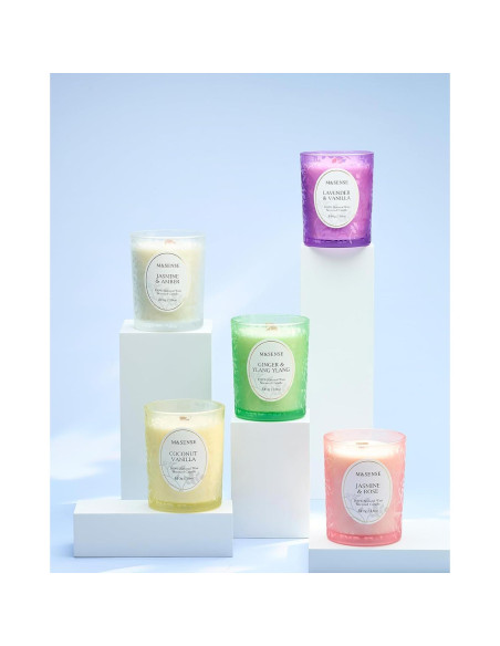 Vela Aromática M&SENSE Pino y Musgo 510g Cera de Soja