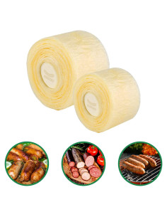 Cáscara de Salchicha Natural Comestible FAIRSKY 50mm 8m