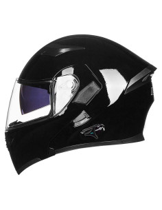 Casco de Motocicleta Bluetooth ILM 902BT Pro Doble Visera XX-Large