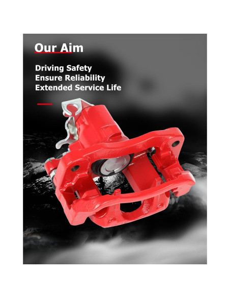 Caliper de Freno Trasero Derecho CCIYU 18B5080 para Chrysler/Dodge