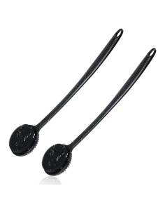 Paquete de 2 cepillos de ducha VWMYQ con mango largo 43 cm
