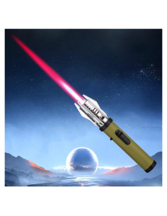 Encendedor de Antorcha LAOKSFZ Verde Butano Ajustable