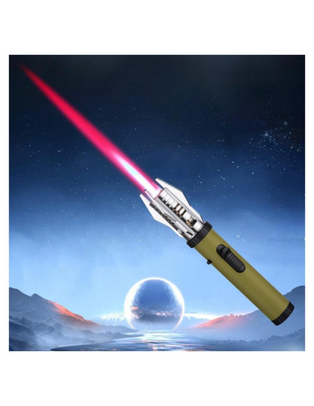 Encendedor de Antorcha LAOKSFZ Verde Butano Ajustable