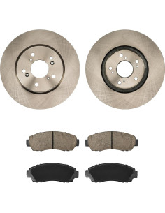KAX Kit de Freno Frontal Cerámico para Honda CR-V y Accord 2