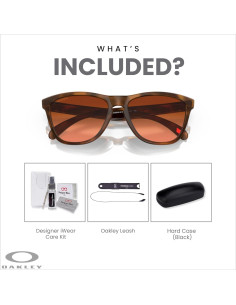 Gafas de Sol Oakley Frogskins OO9245 Tortuga Marrón Mate 2