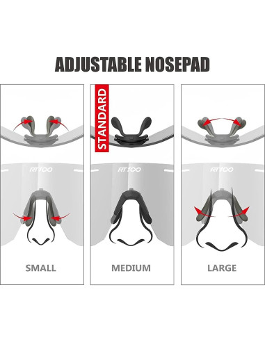 Gafas de sol RT100 para ciclismo unisex, protección UV