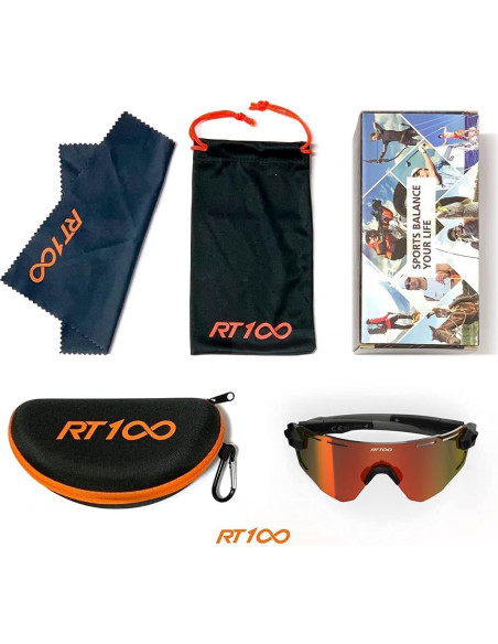 Gafas de sol RT100 para ciclismo unisex, protección UV Gafas de sol RT100 para ciclismo unisex, protección UV
