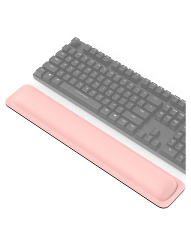 Reposamuñecas Ergonómico TECKNET Rosa 43.2x8.4 cm