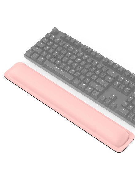 Reposamuñecas Ergonómico TECKNET Rosa 43.2x8.4 cm